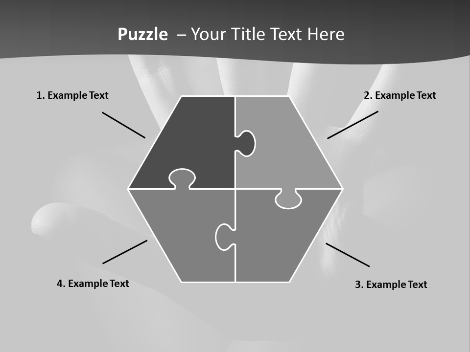 Five Woman Security PowerPoint Template