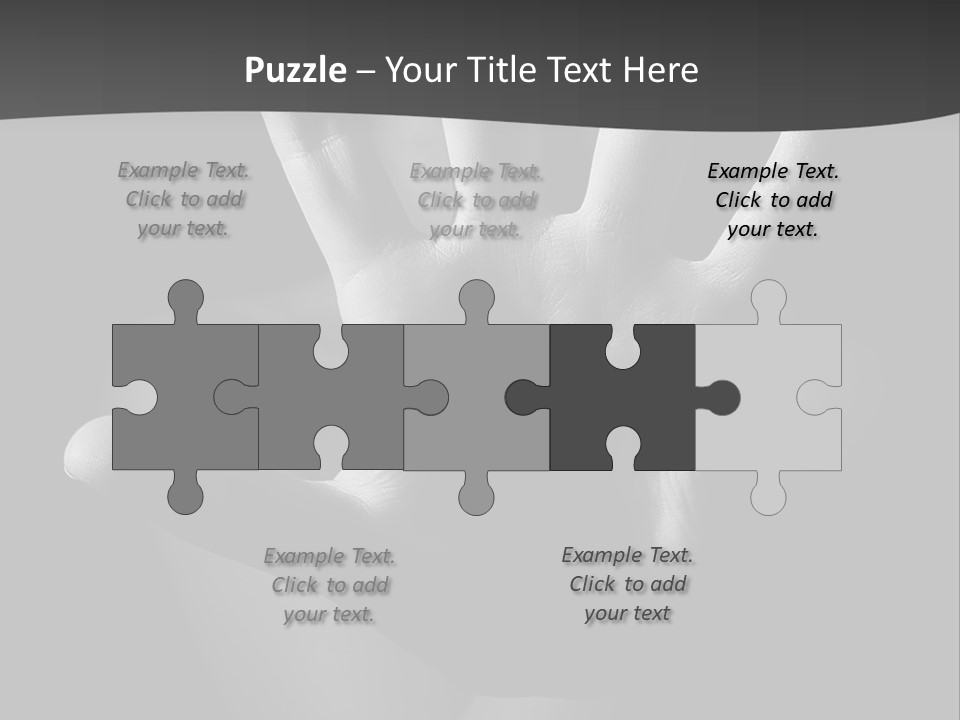 Five Woman Security PowerPoint Template