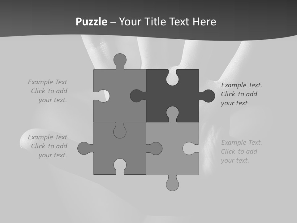 Five Woman Security PowerPoint Template