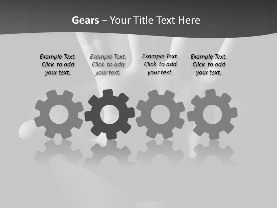 Five Woman Security PowerPoint Template