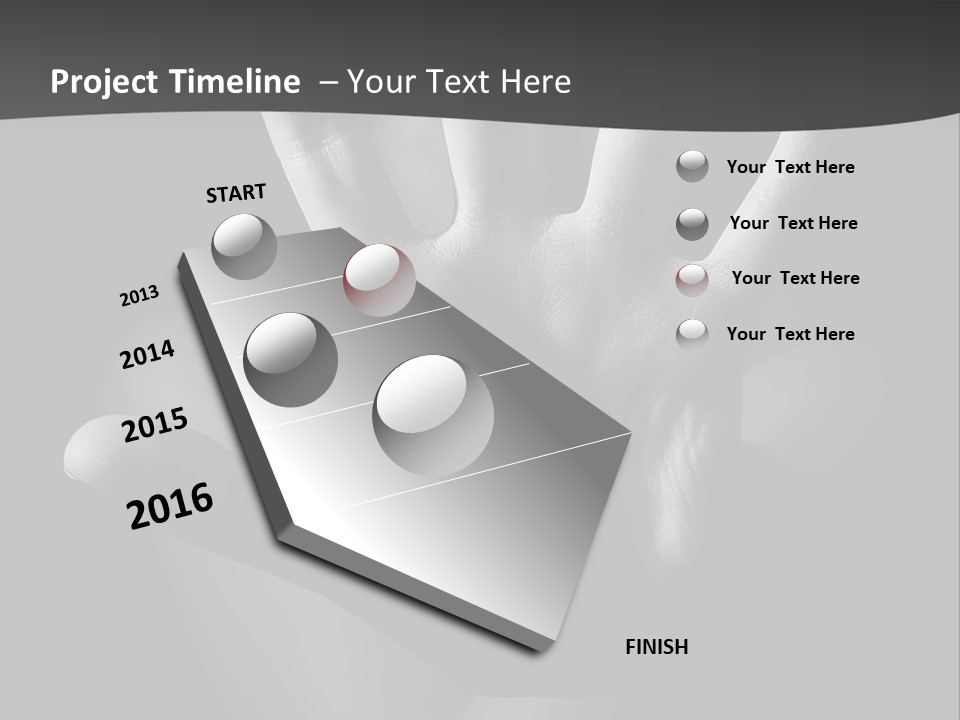 Five Woman Security PowerPoint Template