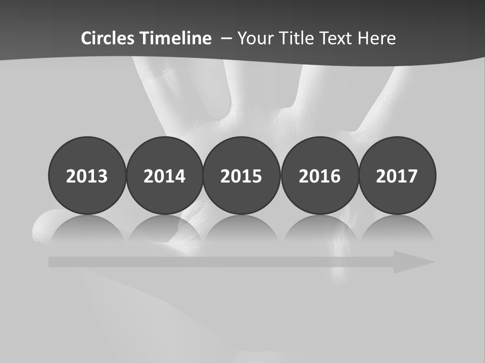 Five Woman Security PowerPoint Template