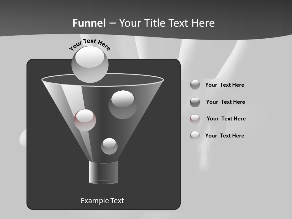 Five Woman Security PowerPoint Template