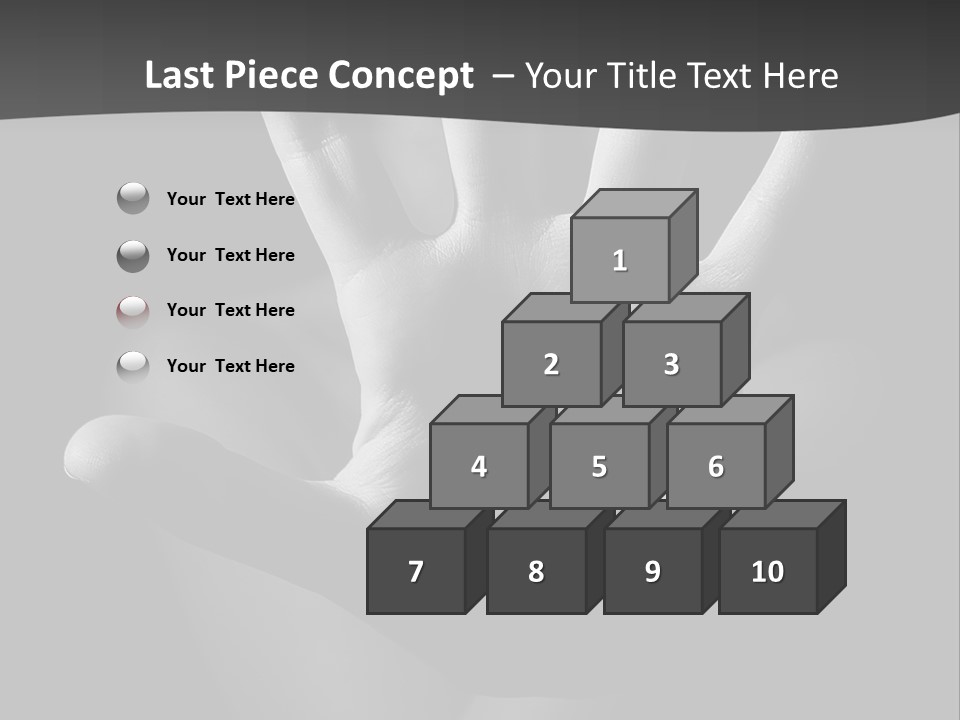 Five Woman Security PowerPoint Template