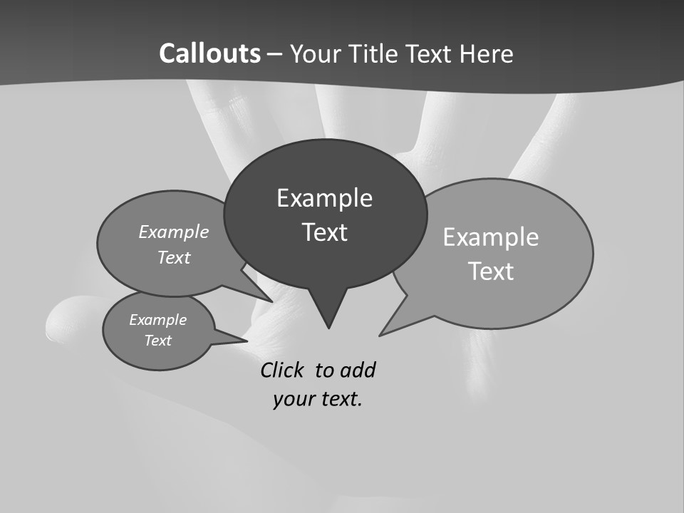 Five Woman Security PowerPoint Template