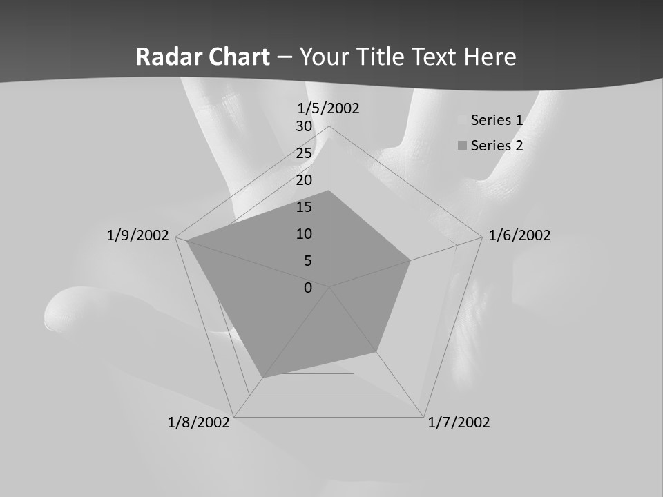 Five Woman Security PowerPoint Template