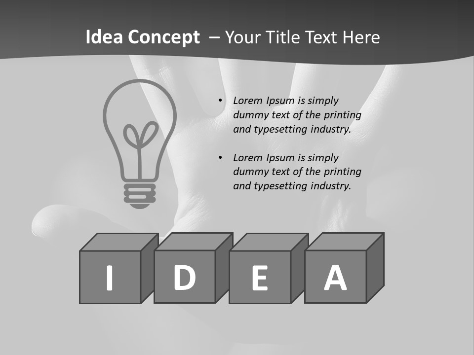 Five Woman Security PowerPoint Template