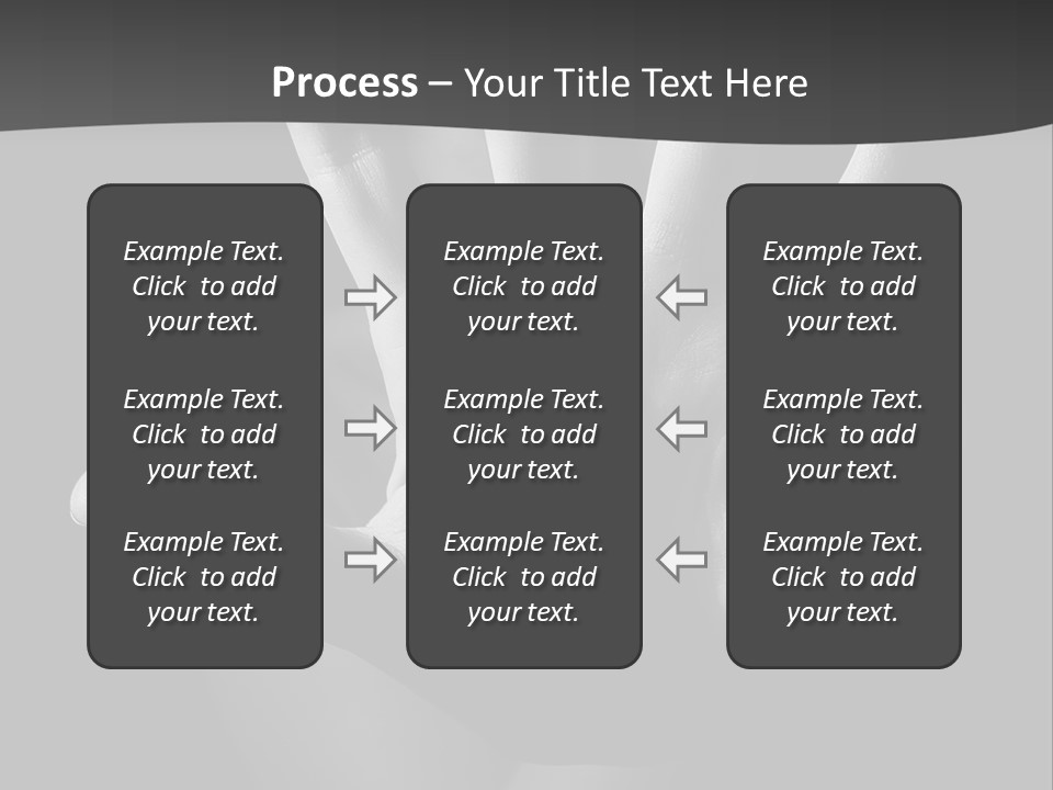 Five Woman Security PowerPoint Template