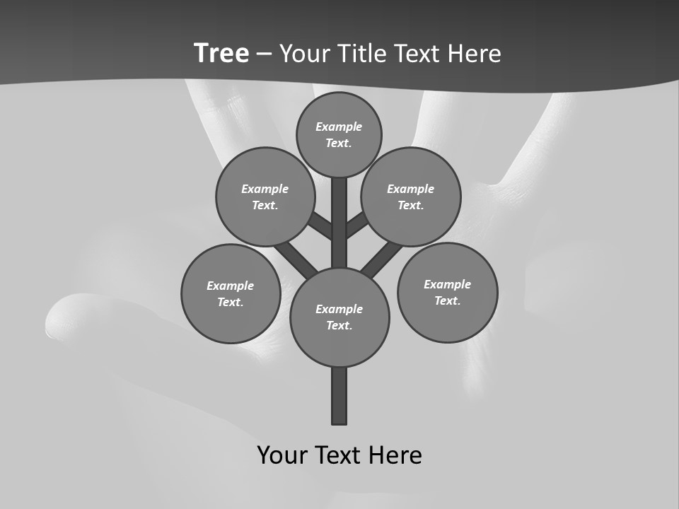 Five Woman Security PowerPoint Template