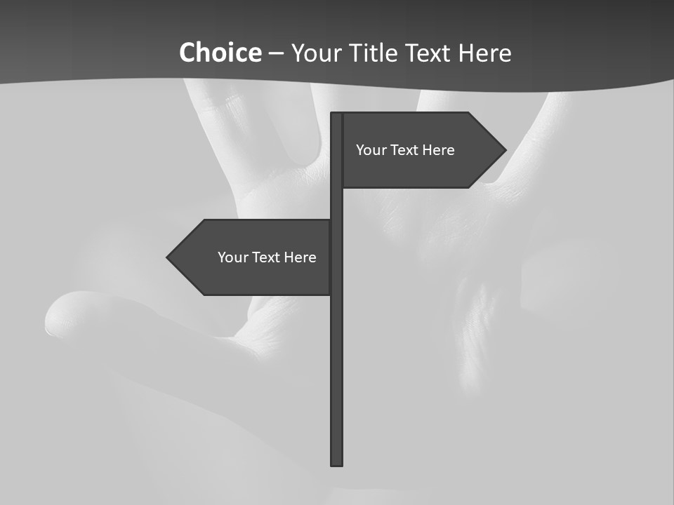 Five Woman Security PowerPoint Template