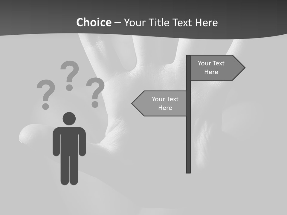 Five Woman Security PowerPoint Template