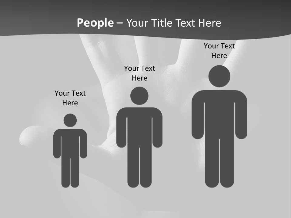 Five Woman Security PowerPoint Template