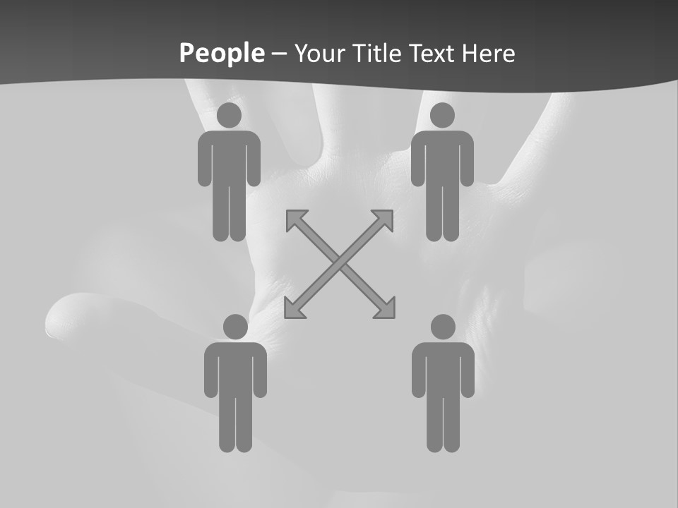 Five Woman Security PowerPoint Template