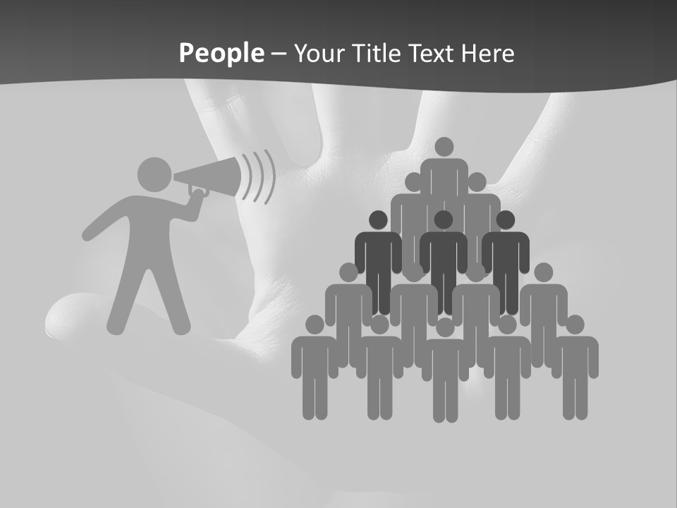 Five Woman Security PowerPoint Template