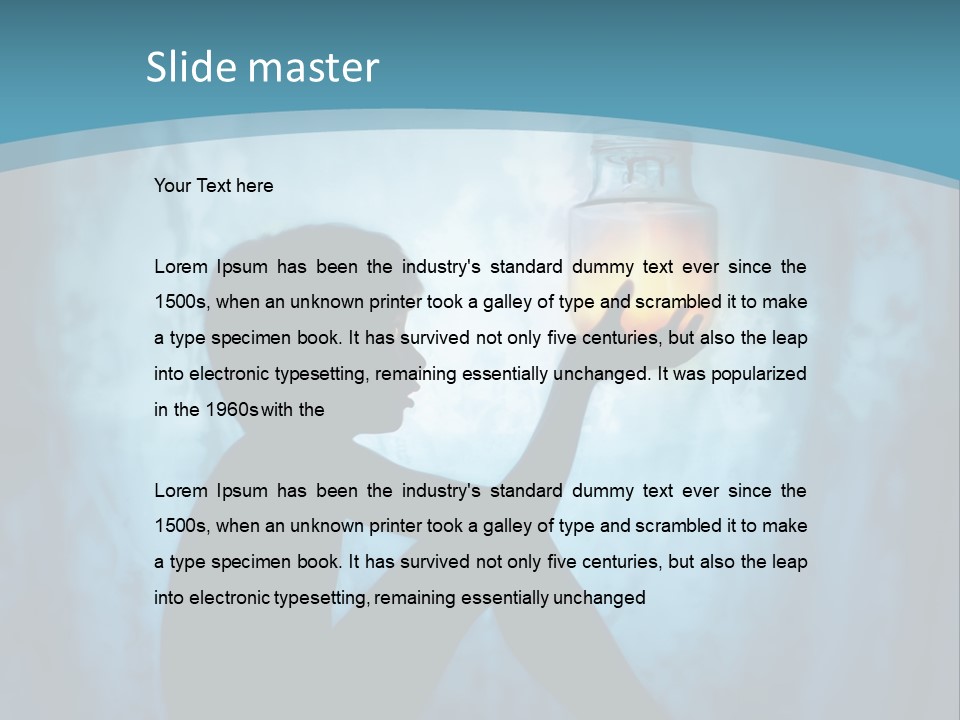 Creativity Contemplation Realization PowerPoint Template