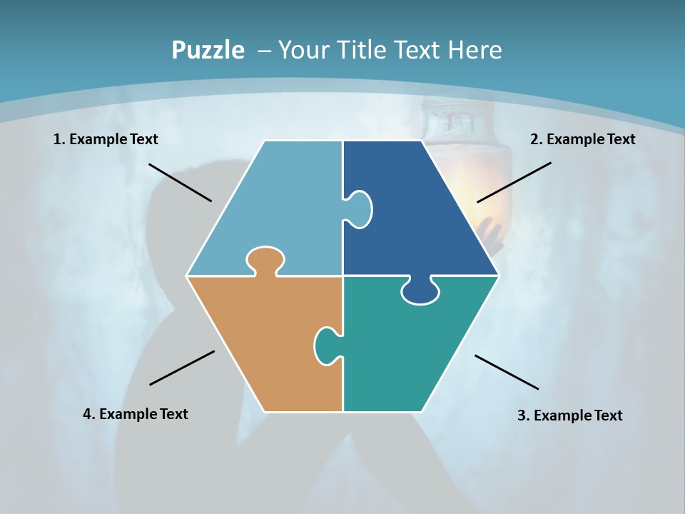 Creativity Contemplation Realization PowerPoint Template