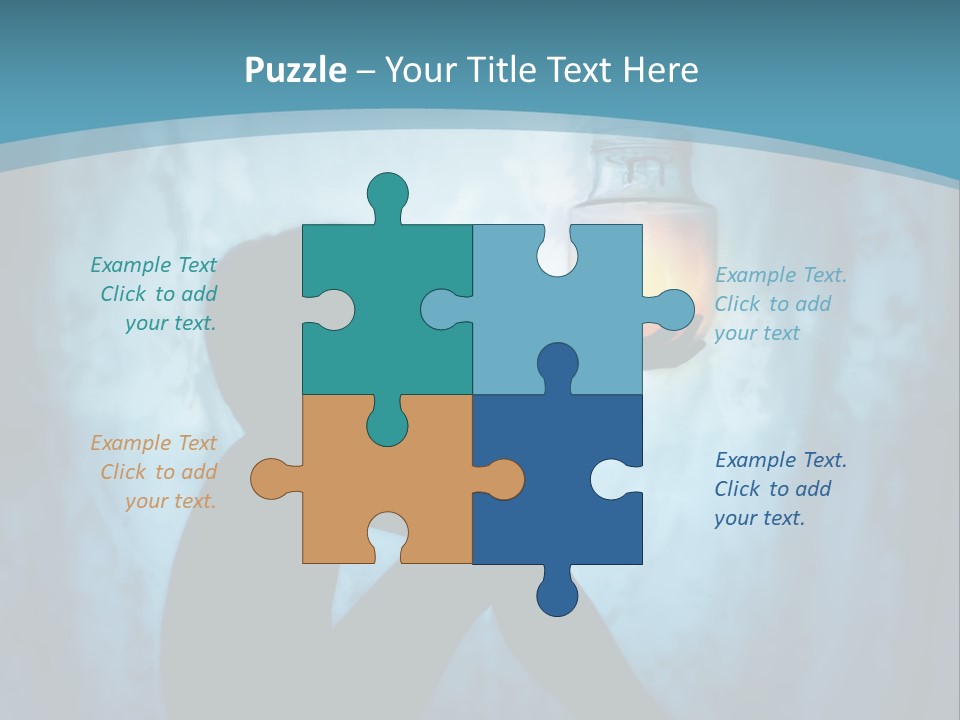 Creativity Contemplation Realization PowerPoint Template