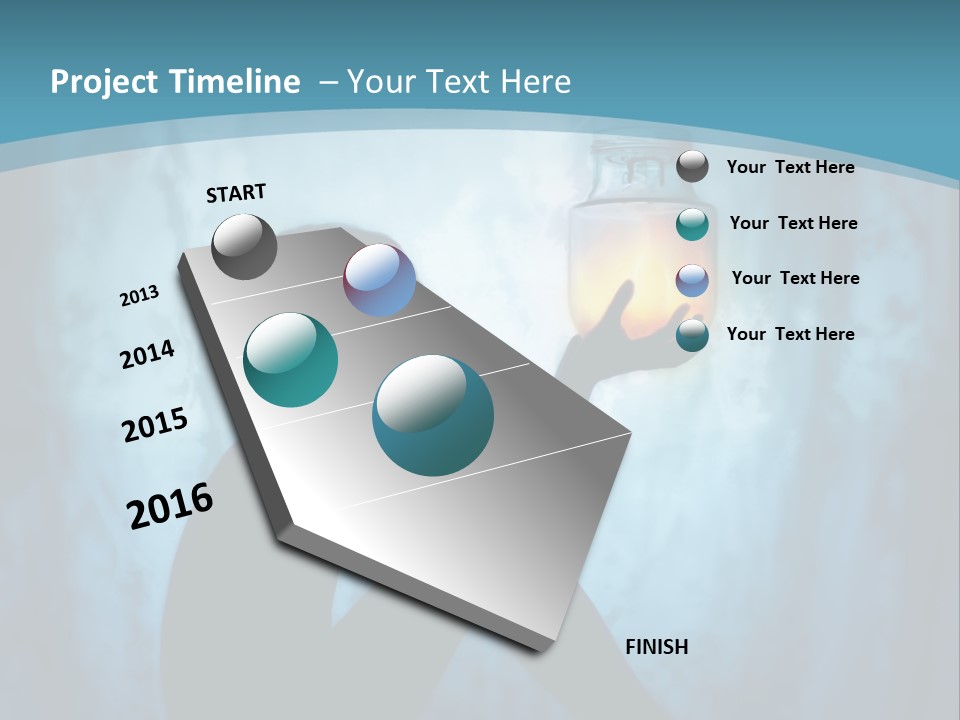 Creativity Contemplation Realization PowerPoint Template