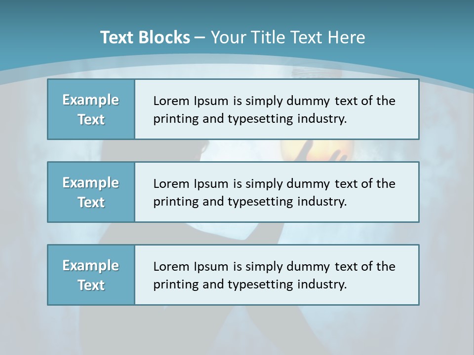 Creativity Contemplation Realization PowerPoint Template