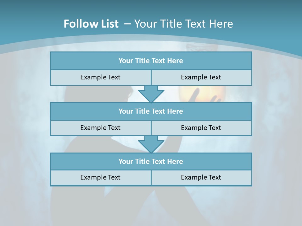 Creativity Contemplation Realization PowerPoint Template