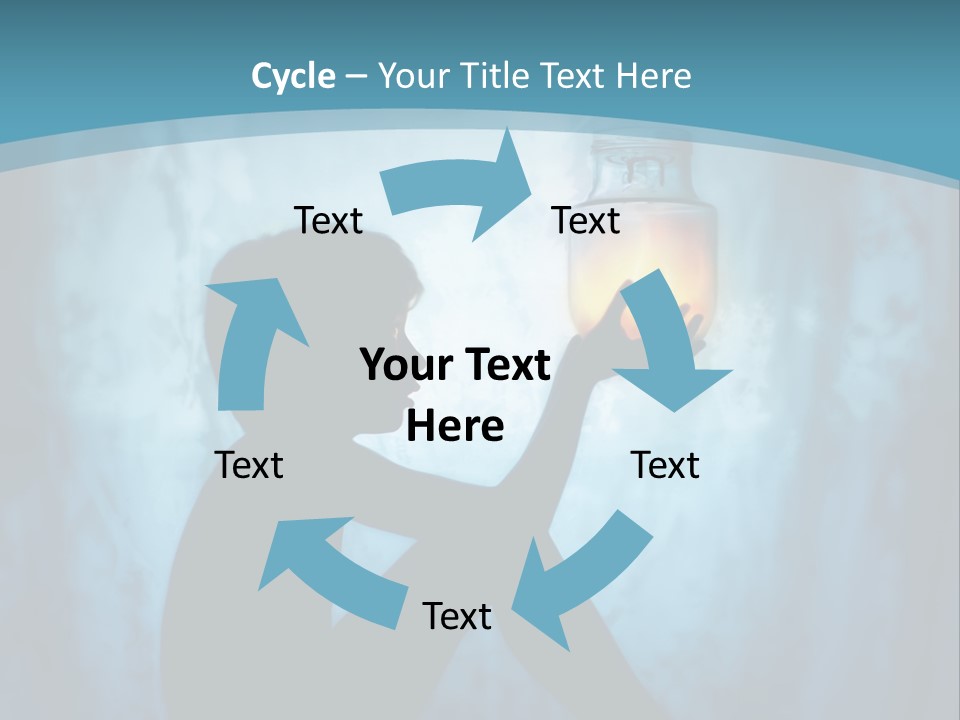 Creativity Contemplation Realization PowerPoint Template