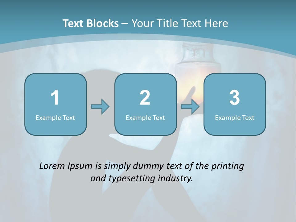 Creativity Contemplation Realization PowerPoint Template