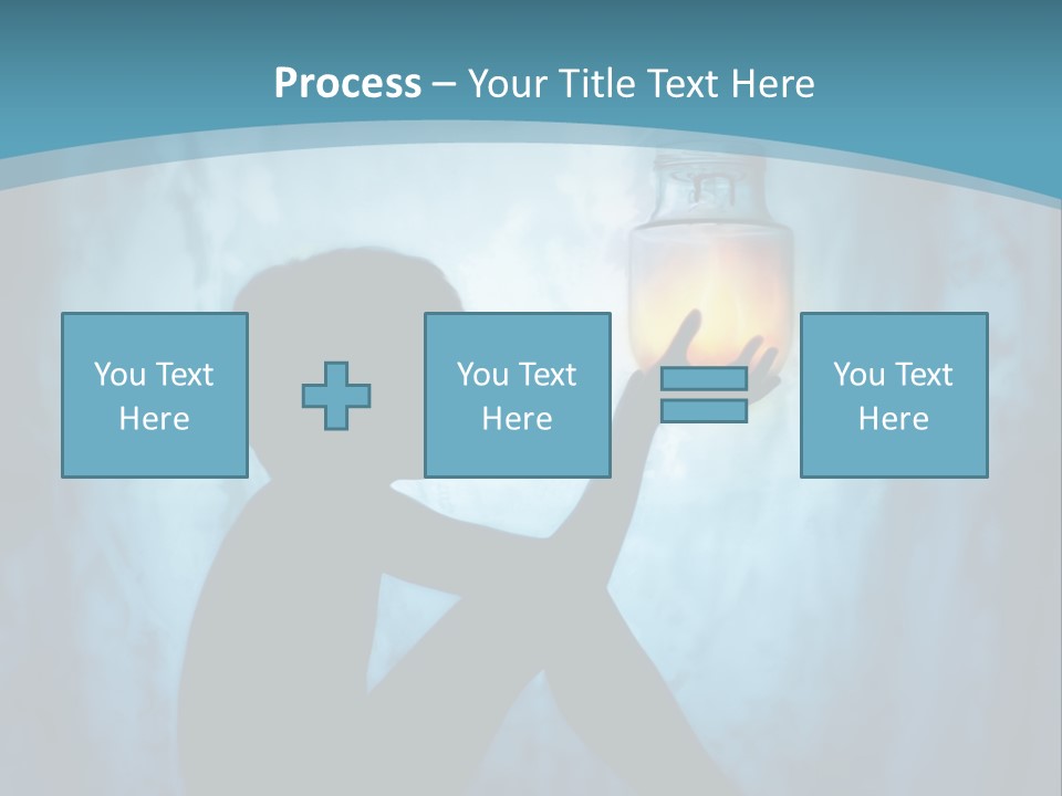 Creativity Contemplation Realization PowerPoint Template