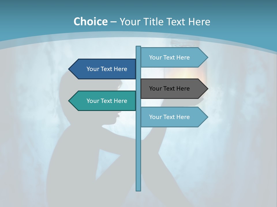 Creativity Contemplation Realization PowerPoint Template