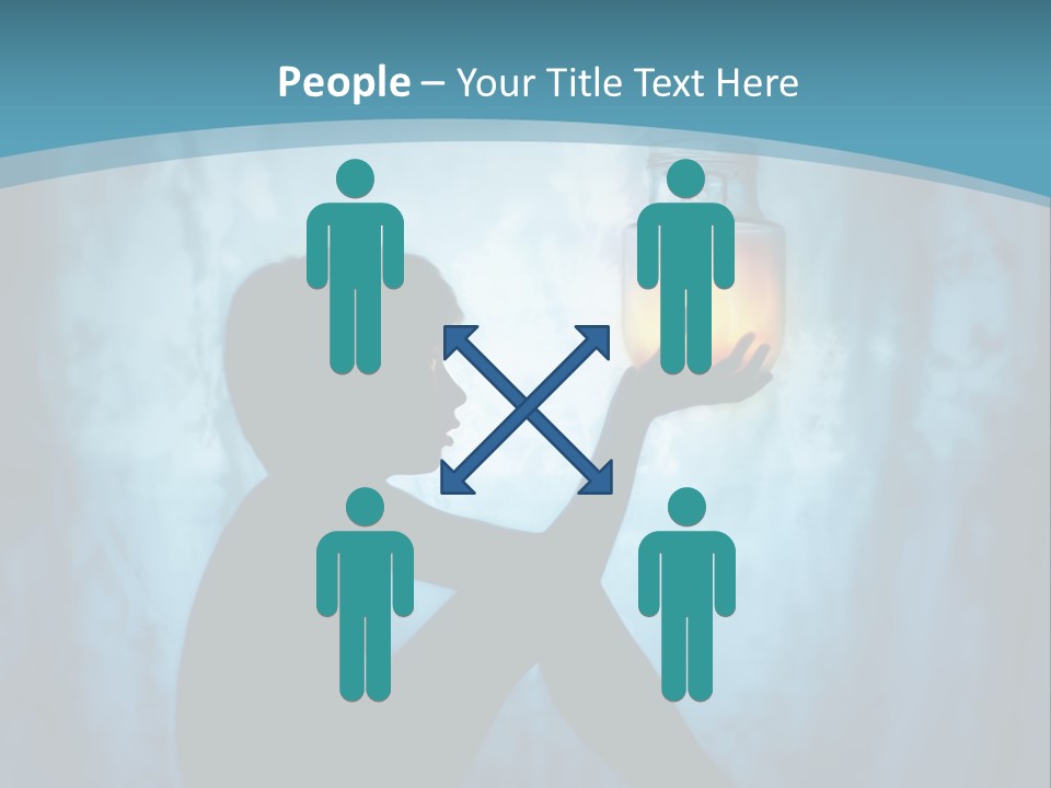 Creativity Contemplation Realization PowerPoint Template