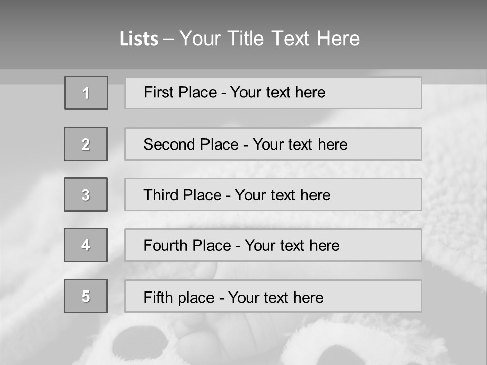 Sleep Foot Dream PowerPoint Template