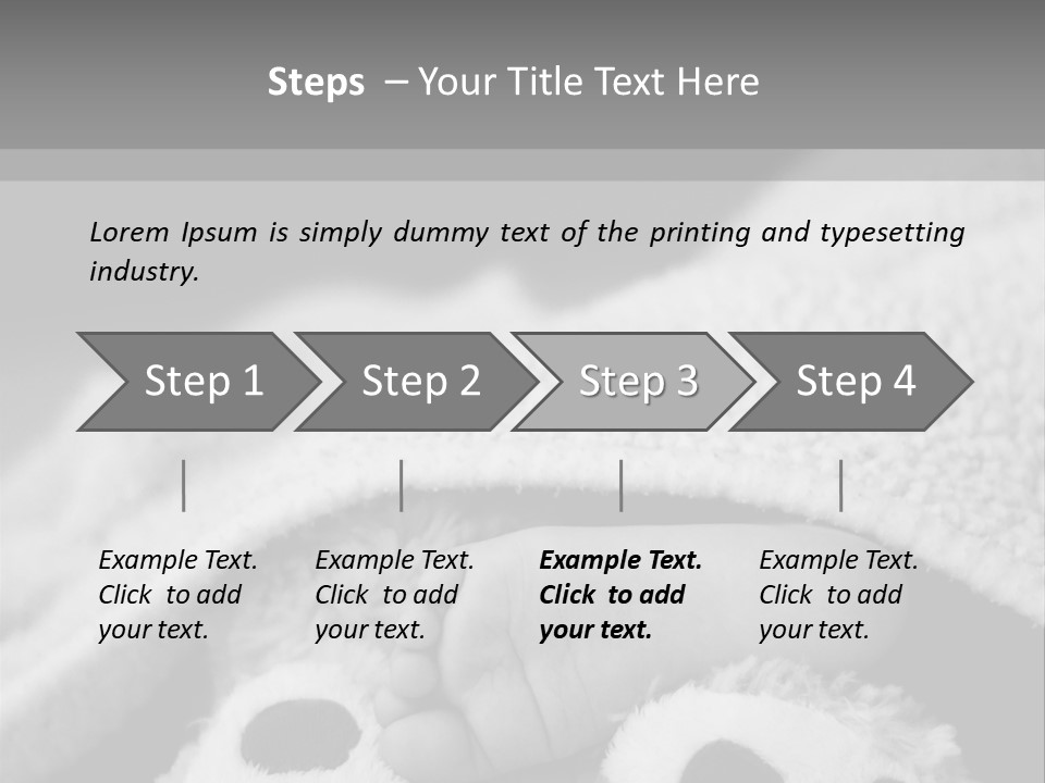 Sleep Foot Dream PowerPoint Template