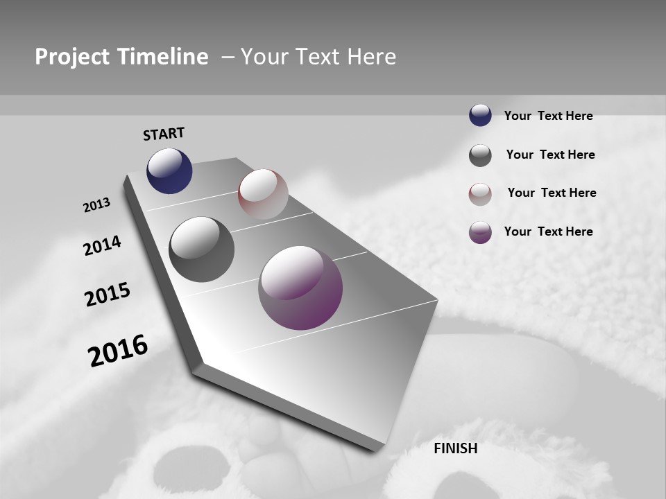 Sleep Foot Dream PowerPoint Template