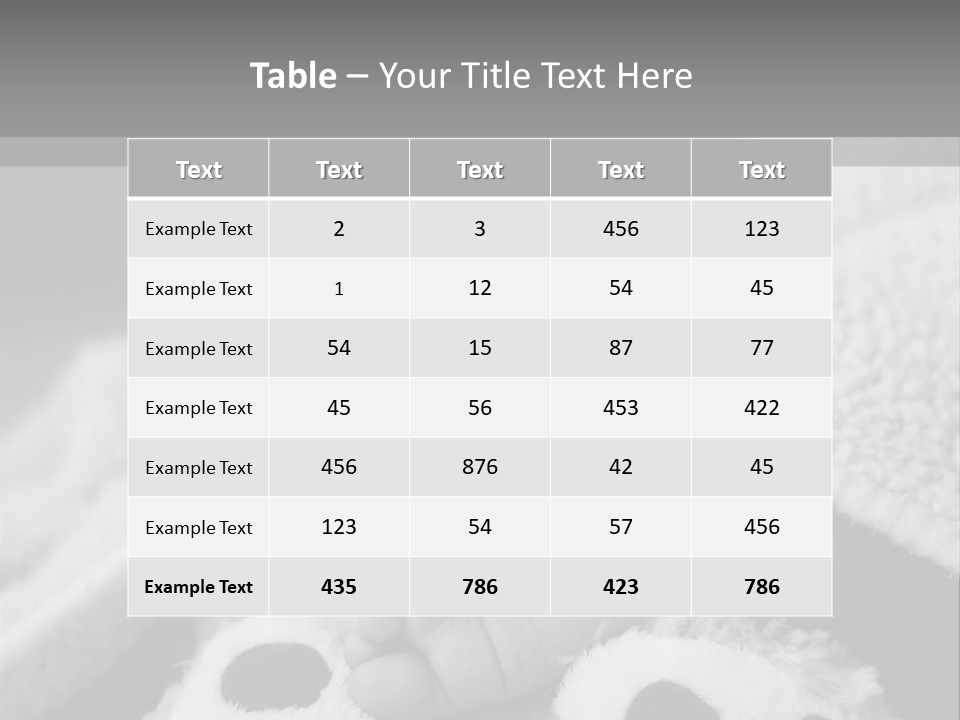 Sleep Foot Dream PowerPoint Template