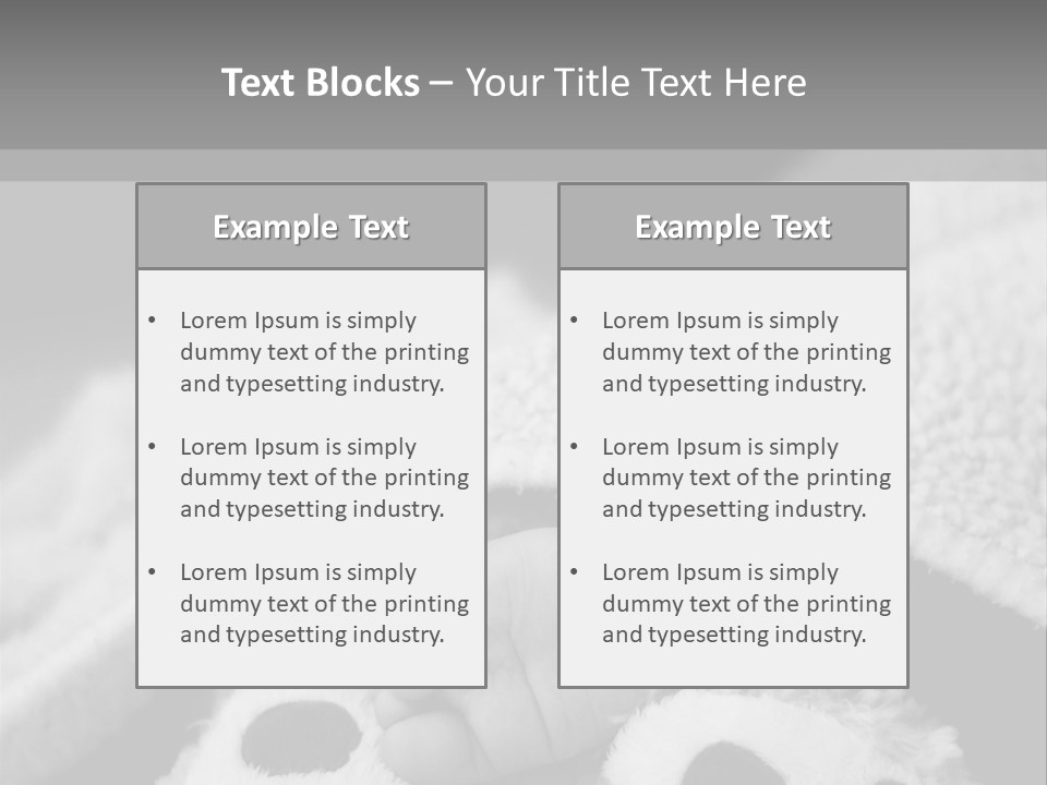 Sleep Foot Dream PowerPoint Template