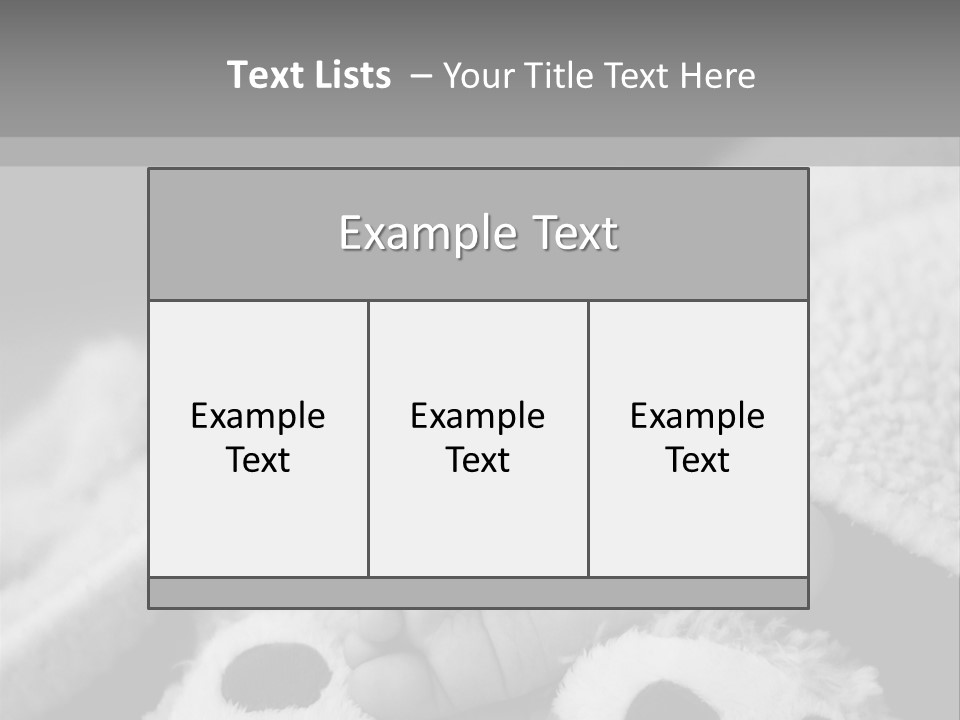 Sleep Foot Dream PowerPoint Template