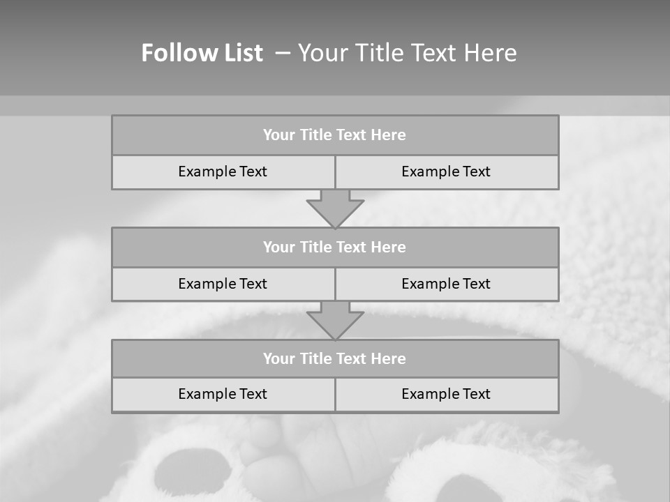 Sleep Foot Dream PowerPoint Template