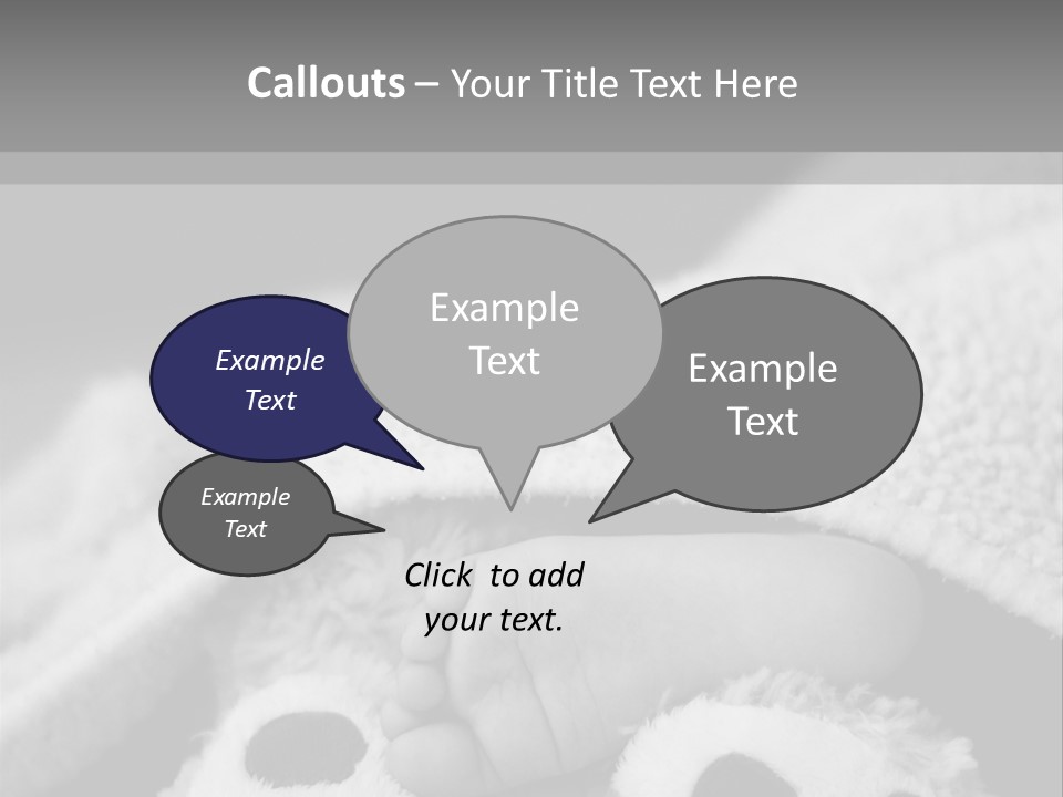 Sleep Foot Dream PowerPoint Template