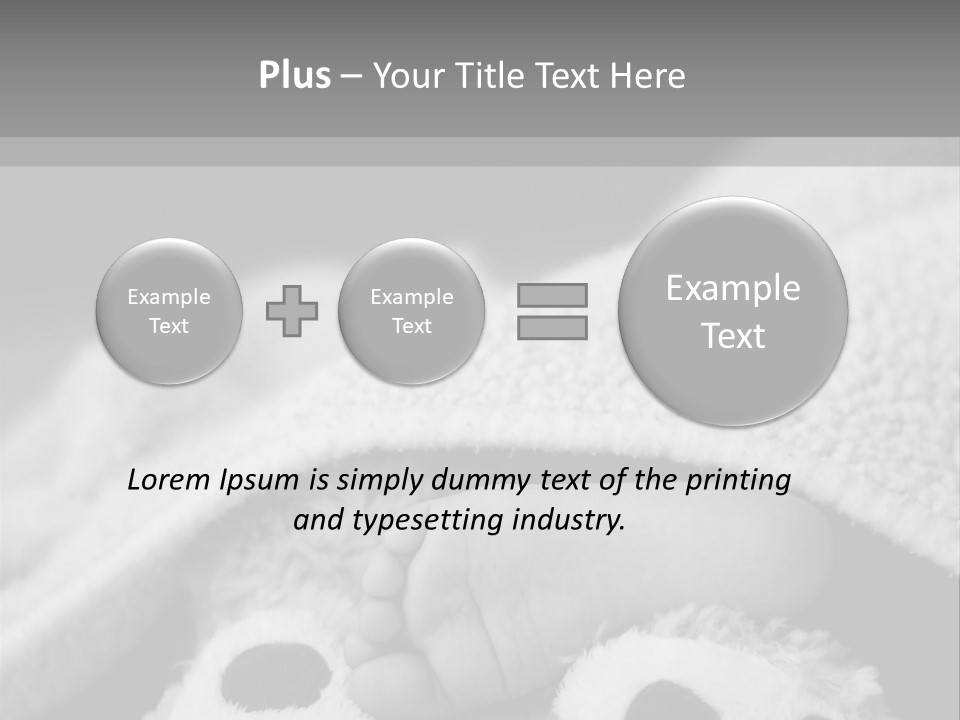 Sleep Foot Dream PowerPoint Template