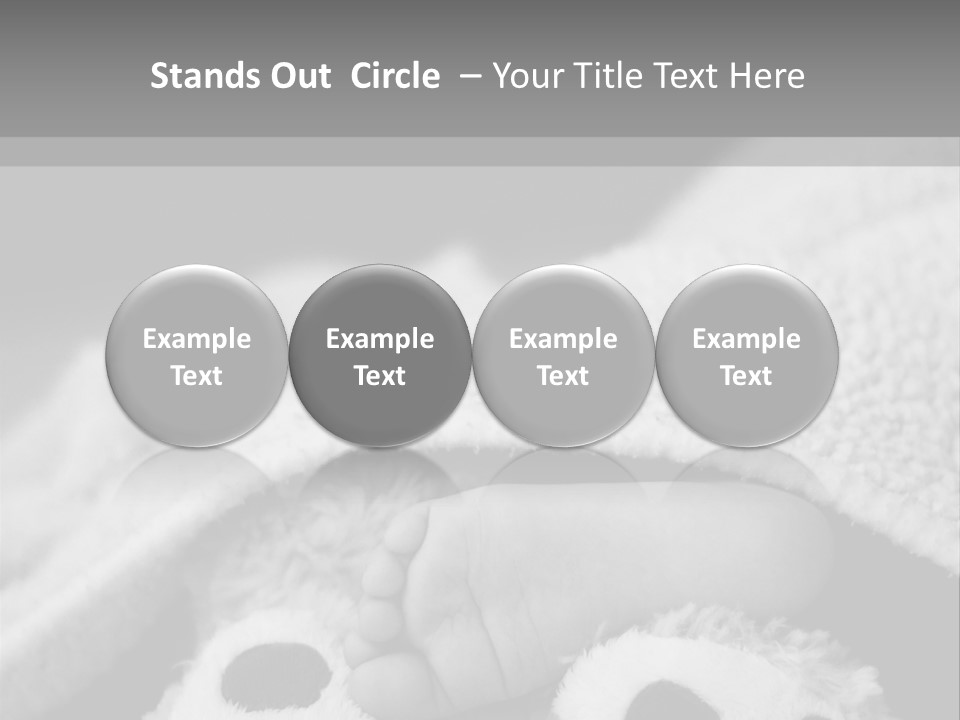 Sleep Foot Dream PowerPoint Template