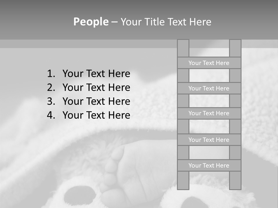 Sleep Foot Dream PowerPoint Template