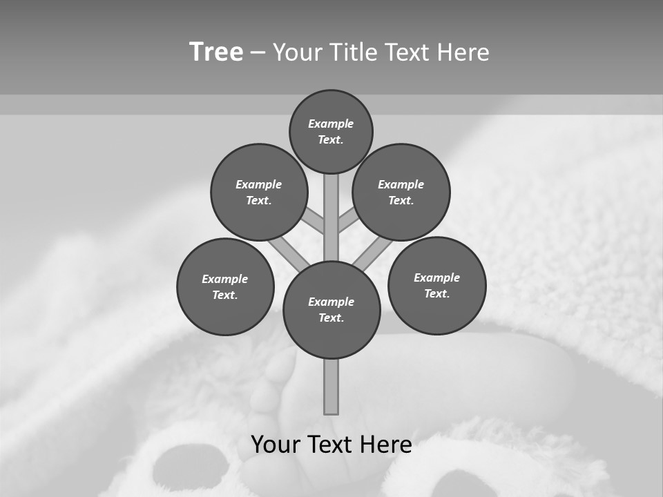 Sleep Foot Dream PowerPoint Template