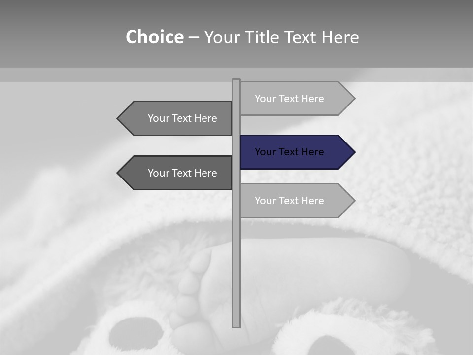 Sleep Foot Dream PowerPoint Template