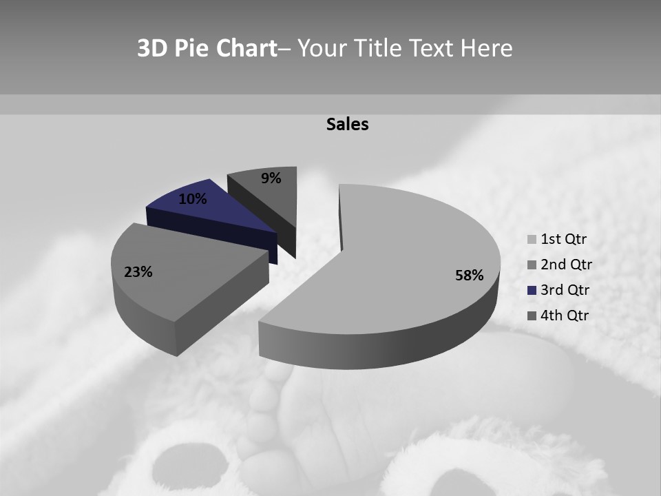 Sleep Foot Dream PowerPoint Template