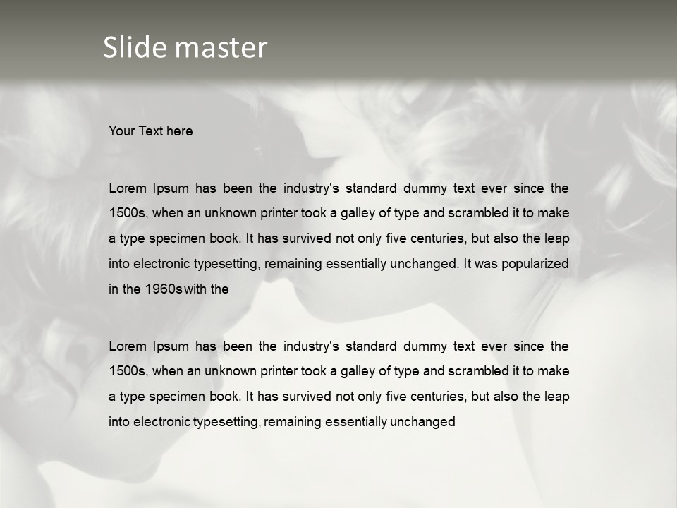 Connection Child Childhood PowerPoint Template