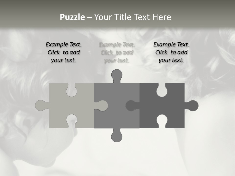 Connection Child Childhood PowerPoint Template