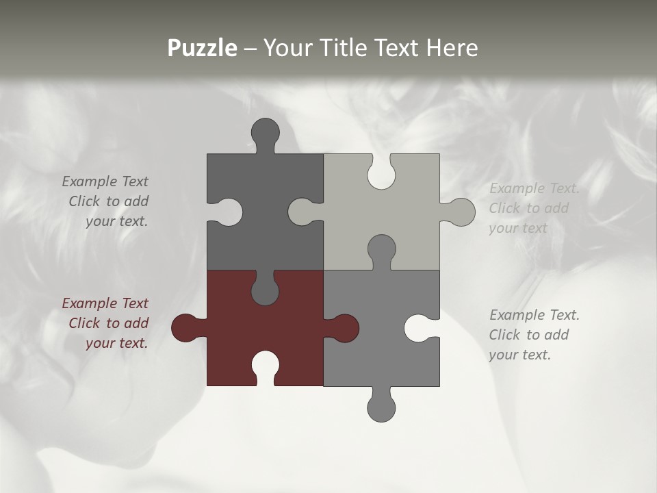 Connection Child Childhood PowerPoint Template