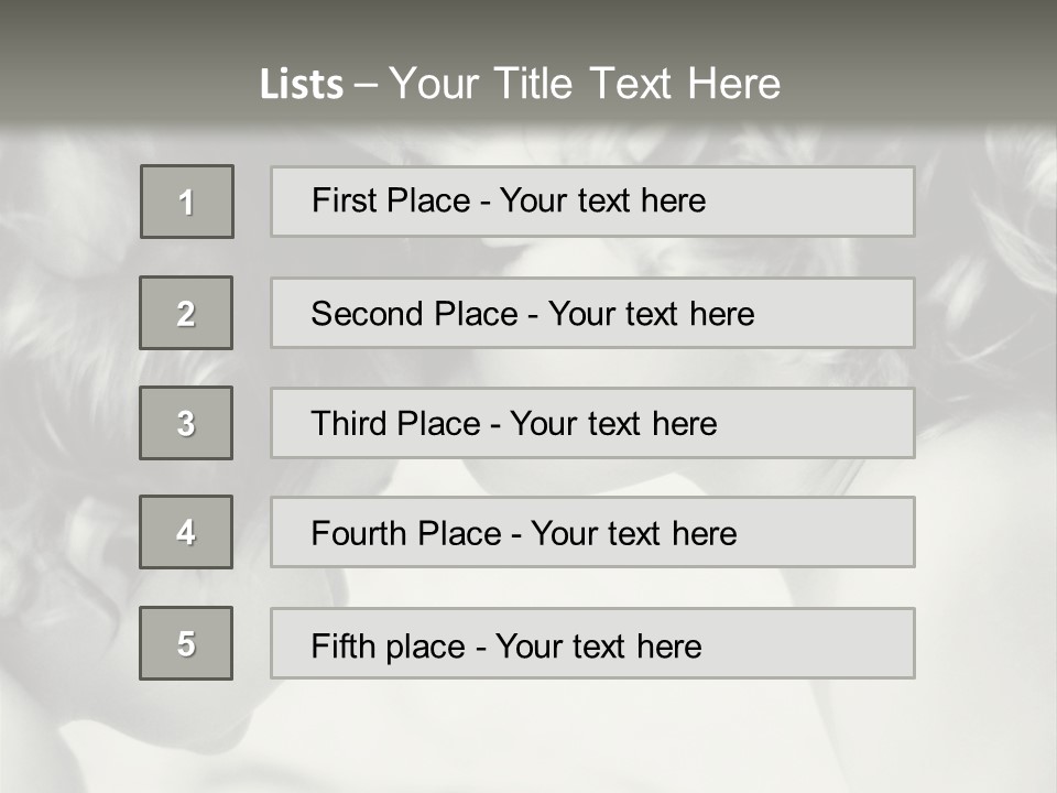 Connection Child Childhood PowerPoint Template