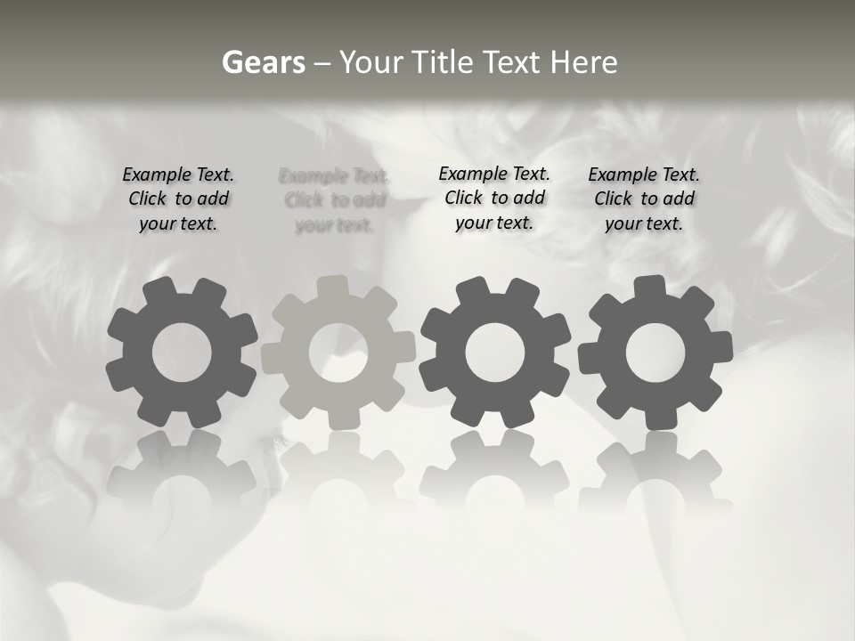 Connection Child Childhood PowerPoint Template