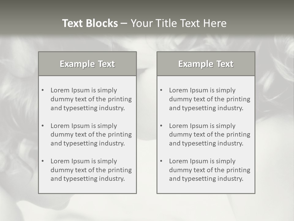 Connection Child Childhood PowerPoint Template