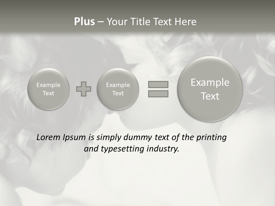 Connection Child Childhood PowerPoint Template